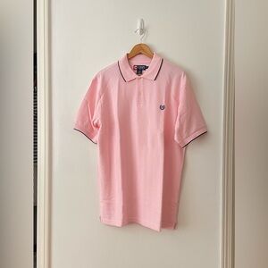 Chaps Pink Polo Shirt Classic Style, New without tags, 100% Cotton
